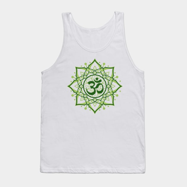 Ohm Hippie Design Tank Top by Fredi Wear